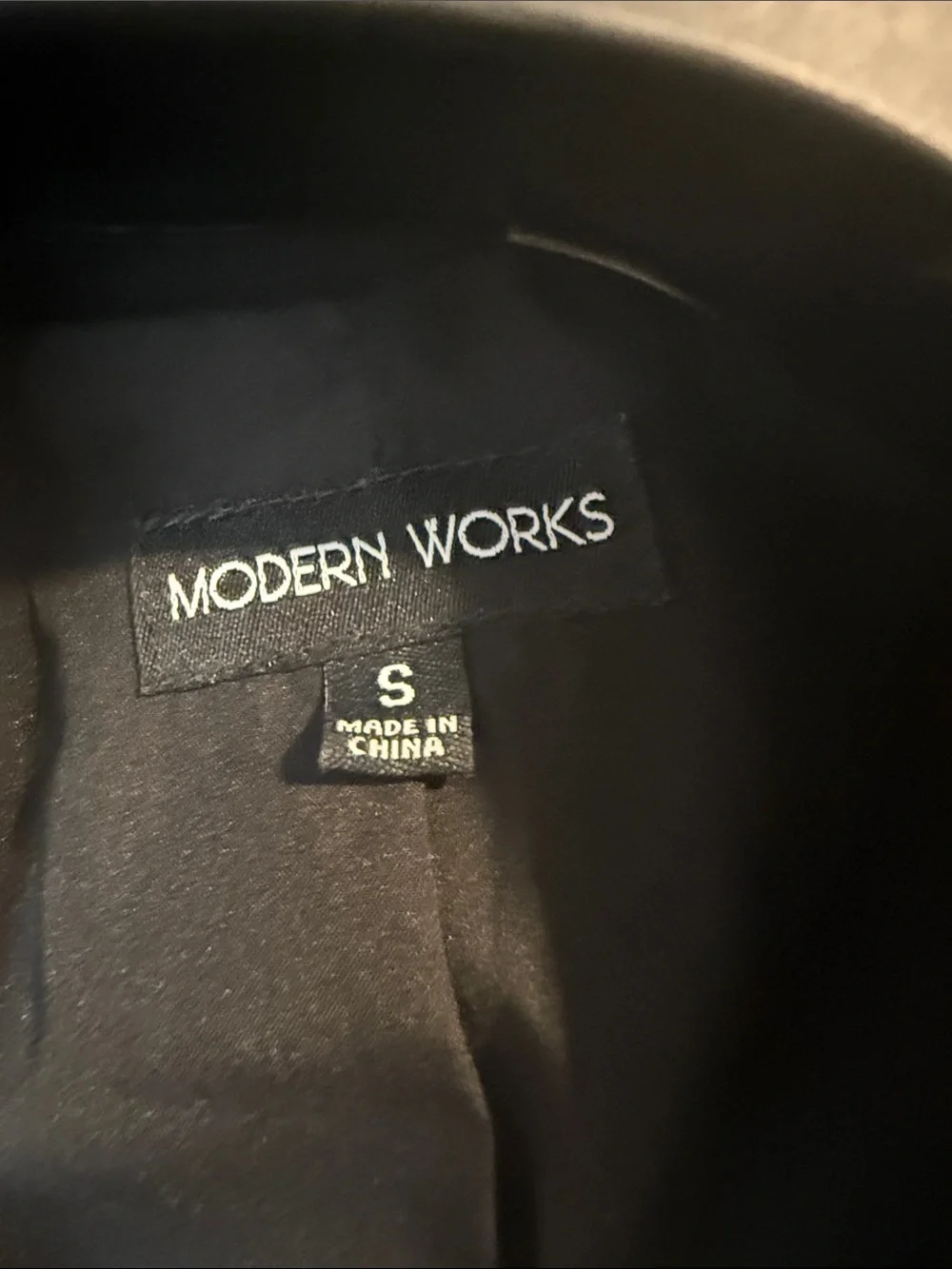 Men's Black Single-Button Blazer